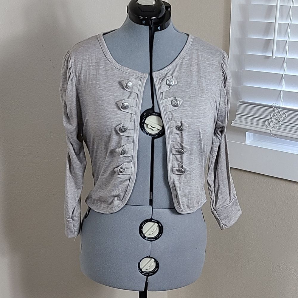Love Delirious Los Angeles Military Style Bolero Jacket NWOT Size 1X